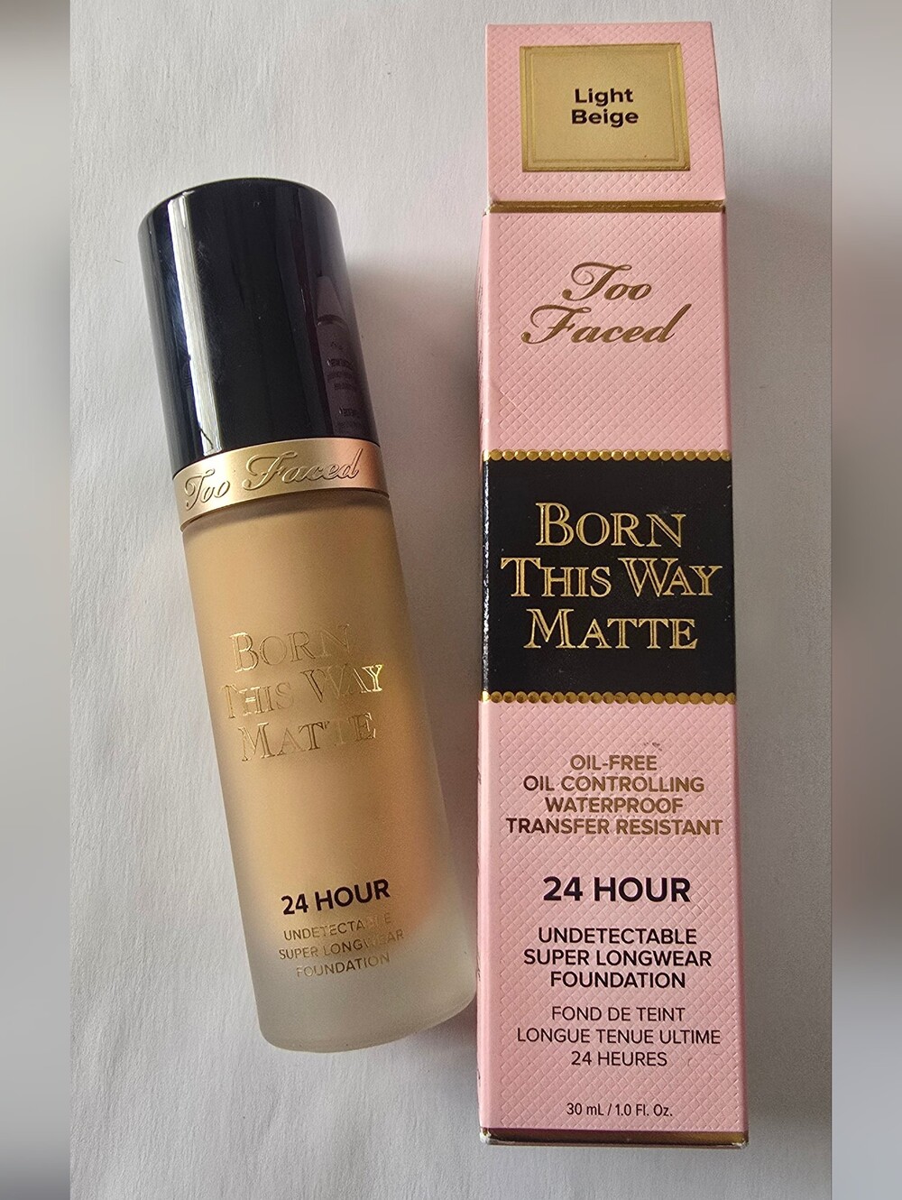 TF Light Beige Born This Way Matte Foundation
